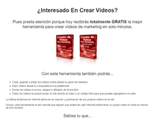 Tablet Screenshot of crearvideos.tk